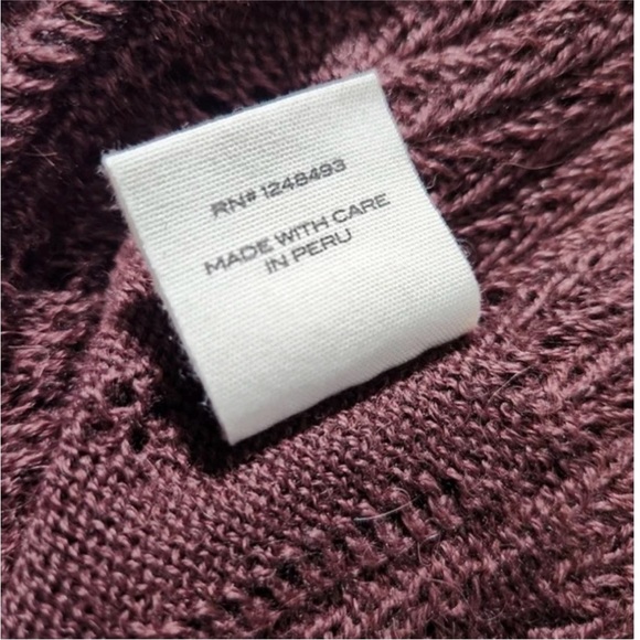 DÔEN minou turtleneck baby alpaca and silk in antique walnut NWT - Picture 5 of 5